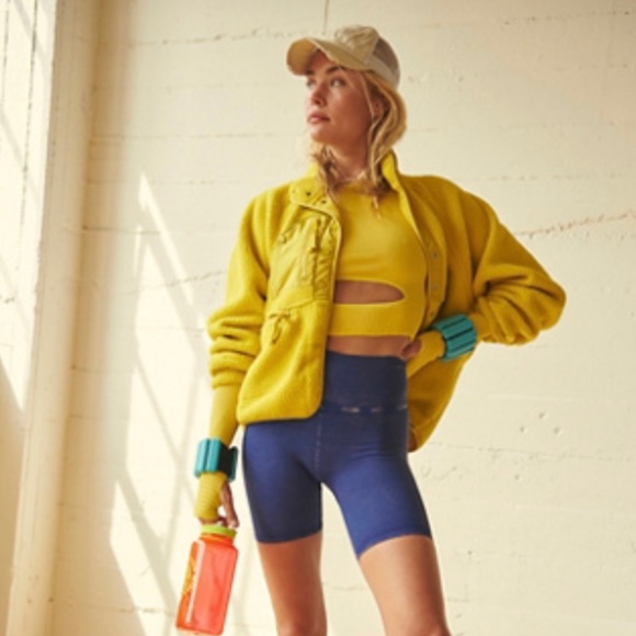 Free People Movement Hit the Slopes Jacket in Pineapple Punch size small - Picture 1 of 2